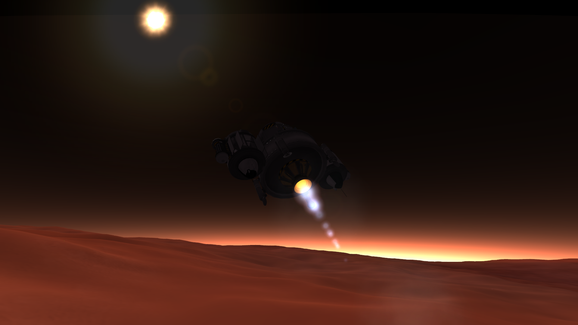 Ambition back to orbit from Duna