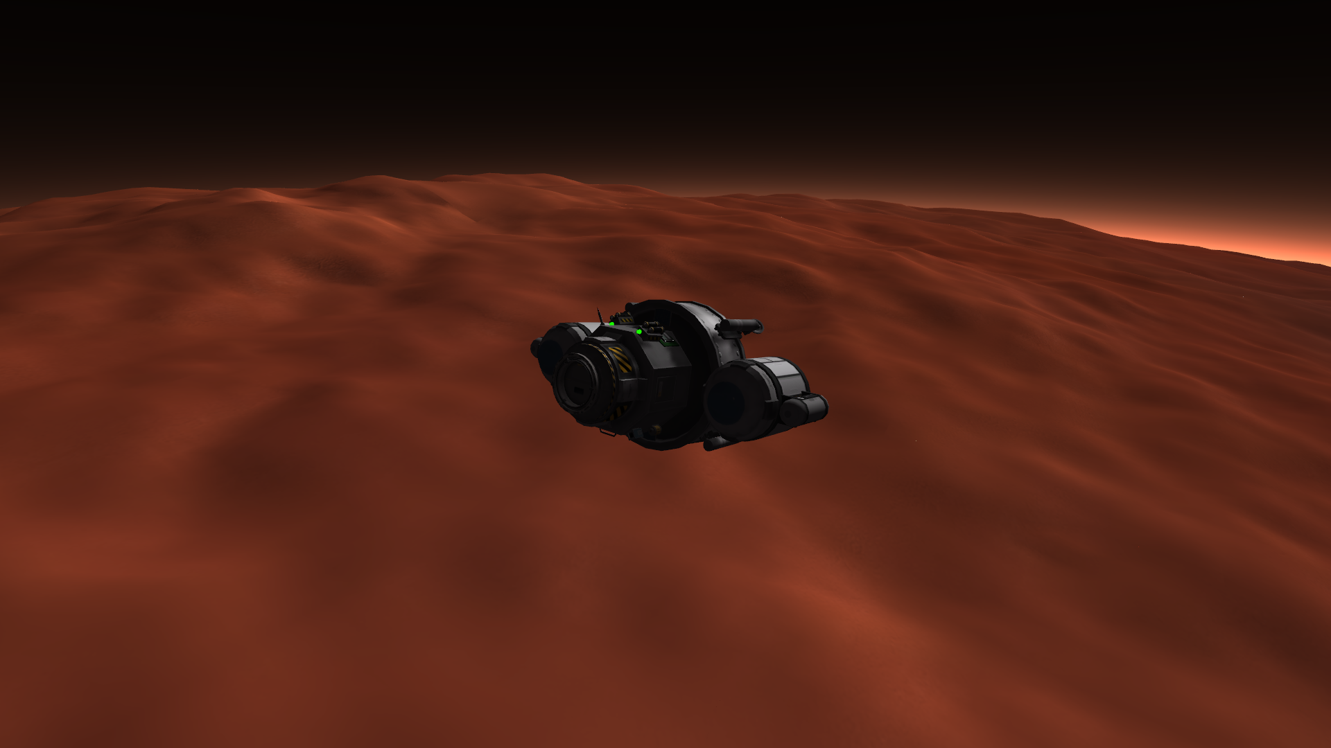 ambition duna lander going in